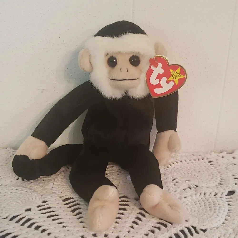 Vintage 1999 Ty Beanie Baby MOOCH the Monkey